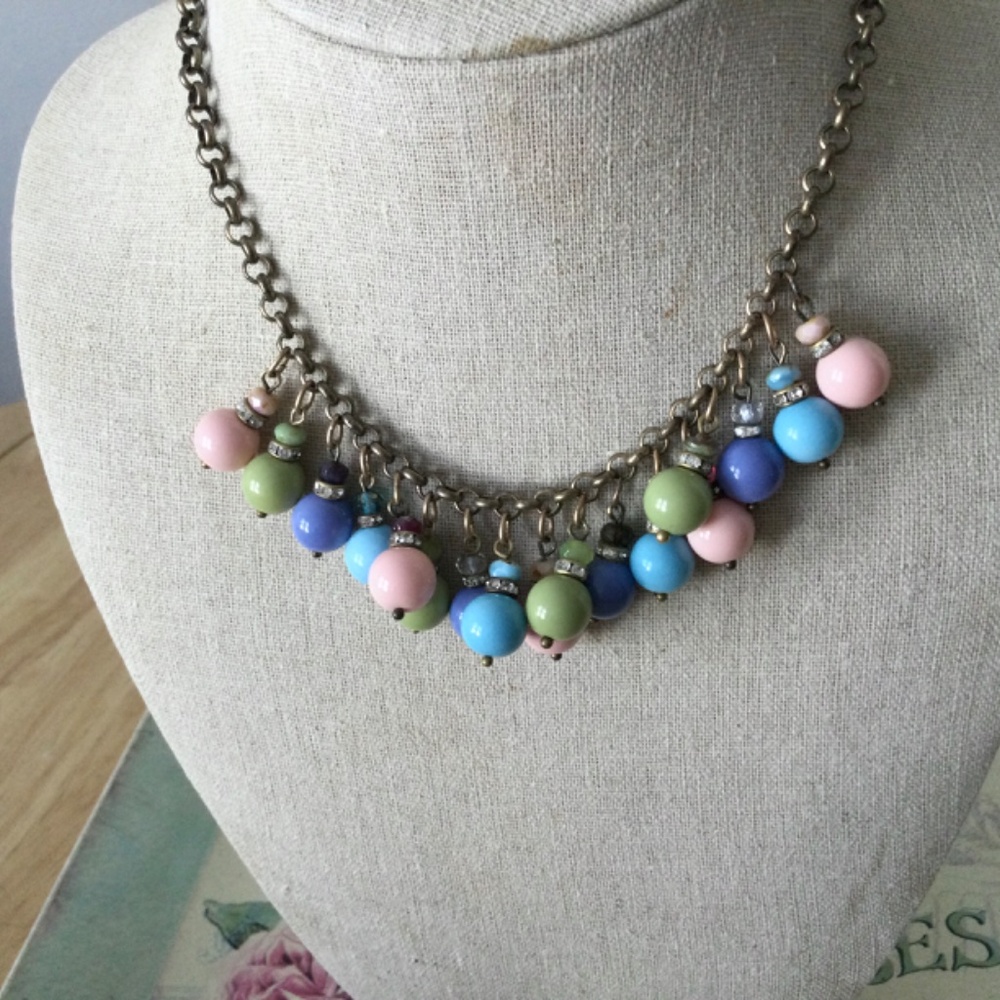 New Years Eve Bubbles Necklace …handmade - Picture 3 of 9